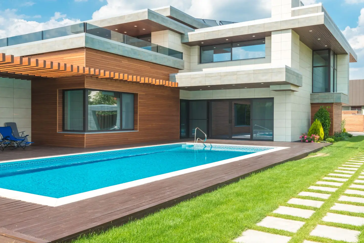 Swimming pool built in Cumberland Reach, NSW